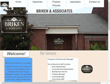 Tablet Screenshot of briken-associates.com